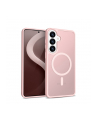 crong Etui Hybrid Matte Magnetic - MagSafe Samsung Galaxy S26 Różowe - nr 1