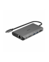 Lindy Replikator portów USB-C do 1xHDMI/1xDP/1xRJ45/2xUSB 3.0/1xUSB-C/1xSD/1xAudio (43323) - nr 1