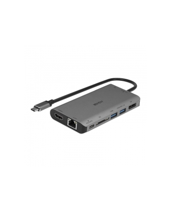 Lindy Replikator portów USB-C do 1xHDMI/1xDP/1xRJ45/2xUSB 3.0/1xUSB-C/1xSD/1xAudio (43323) nr 2