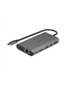 Lindy Replikator portów USB-C do 1xHDMI/1xDP/1xRJ45/2xUSB 3.0/1xUSB-C/1xSD/1xAudio (43323) - nr 4