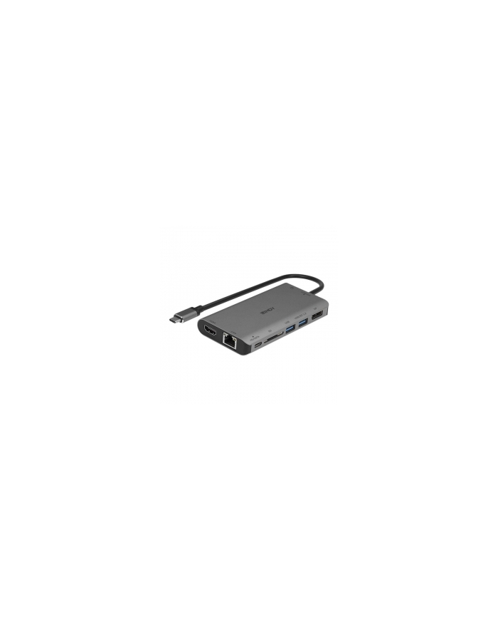 Lindy Replikator portów USB-C do 1xHDMI/1xDP/1xRJ45/2xUSB 3.0/1xUSB-C/1xSD/1xAudio (43323) główny