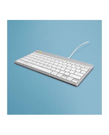 Klawiatura R-Go Tools Compact Break Biały (RGOCOUSWDWH) nr 1