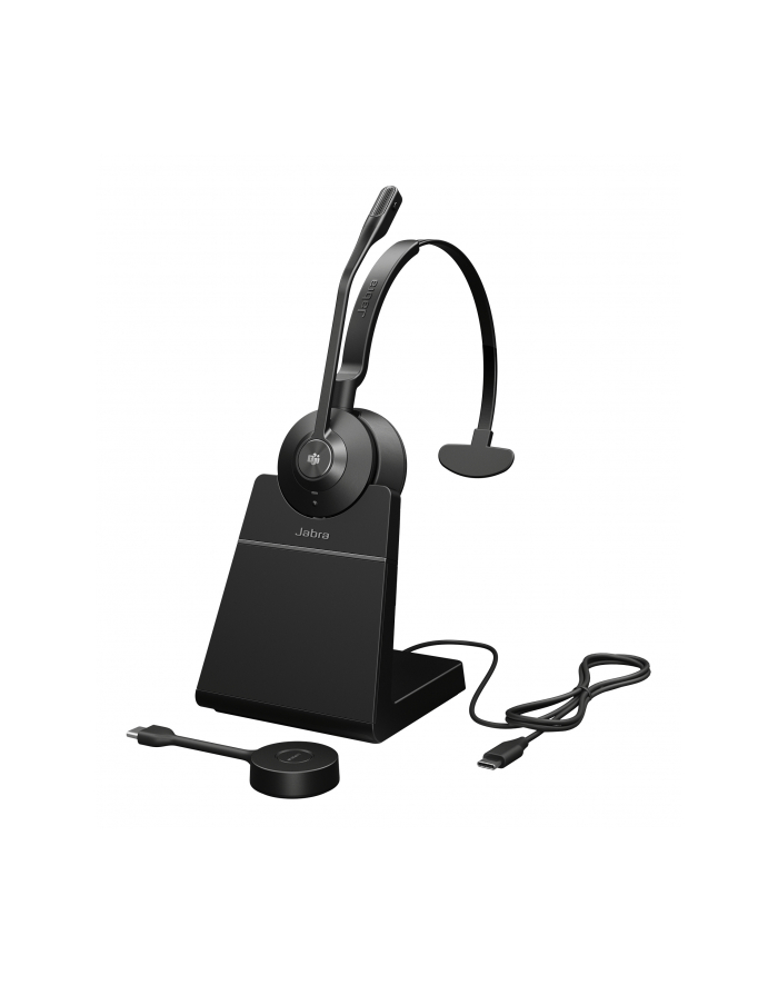 Jabra Engage 55 Se Usb C Ms Mono Charging Stand Dect Czarny (9653475111) główny