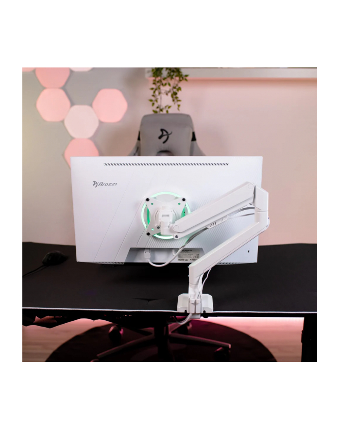 Arozzi Nova 24'' AZNO24T1K200WT 23,8'' 24T1K200 White/ LED/ 1920x1080/ 200Hz/ IPS/ 1000:1/ 1ms/ HDMI/ DP/ bílý główny