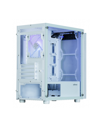 Zalman atx semi-tower box t4 plus biały