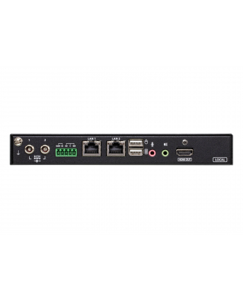 ATEN CN9850 Przełącznik KVM over IP  1-portowy przełącznik KVM over IP HDMI 4K z 1 współdzielonym lokalnym/zdalnym dostępem nr 1