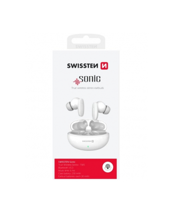 Swissten Sonic Tws Białe (54400210) nr 2