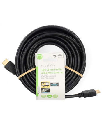 Nedis CVGL34060BK100 kabel HDMI 10 m HDMI Typu A (Standard) Czarny