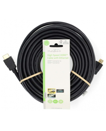 Nedis CVGL34060BK150 kabel HDMI 15 m HDMI Typu A (Standard) Czarny