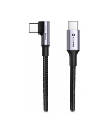 Swissten Kabel Do Przesyłu Danych Ładowania Laptopa Telefonu Usb C 5A 100W