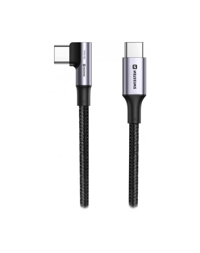 Swissten Kabel Do Przesyłu Danych Ładowania Laptopa Telefonu Usb C 5A 100W główny