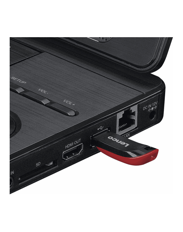 Odtwarzacz multimedialny Lenco BRP-1150 Czarny główny