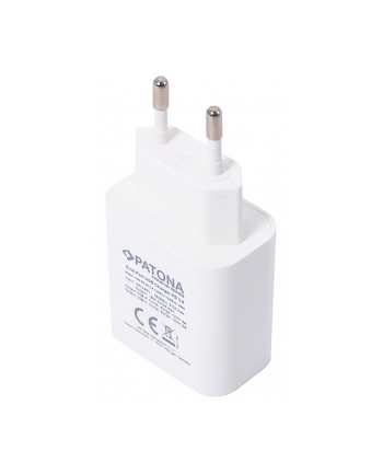 Patona 2584 ładowarka do urządzeń przenośnych Uniwersalne Biały Prąd przemienny Szybkie ładowanie Wewnętrzna nr 1