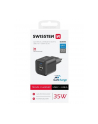 Swissten Czarna Ładowarka Sieciowa Qc Usb-A 27 W Usb-C Pd 35 - nr 3