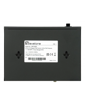 Levelone Switch 6x GE GEP-0625 2.5GbE 57W 8xPoE+ sw (GEP0625)