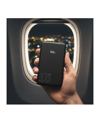 everactive Powerbank 10 000 mAh 2X USB-C 1X USB 20W QC4.0 wyświetlacz LCD nr 1