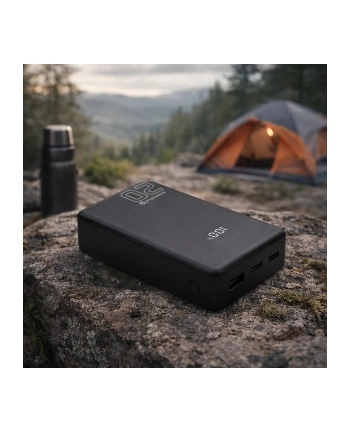 everactive Powerbank 20 000 MAH 2X USB-C 1X USB 20W QC4.0 wyświetlacz LCD