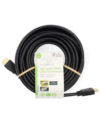 Nedis CVGL34060BK100 kabel HDMI 10 m HDMI Typu A (Standard) Czarny
