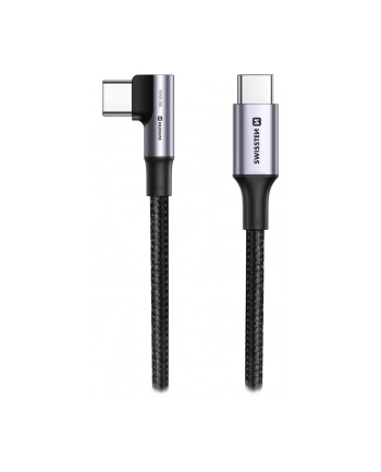 Swissten Kabel Do Przesyłu Danych Ładowania Laptopa Telefonu Usb C 5A 100W nr 1