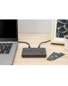 digitus Stacja dokująca dysków z funkcją klonowania | USB-C 3.1 Gen2 10Gbps | SSD M.2 NVMe (max. 2x 4TB) | Funkcja Offline Clone | Czarna - nr 8