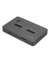 digitus Stacja dokująca dysków z funkcją klonowania | USB-C 3.1 Gen2 10Gbps | SSD M.2 NVMe (max. 2x 4TB) | Funkcja Offline Clone | Czarna - nr 9