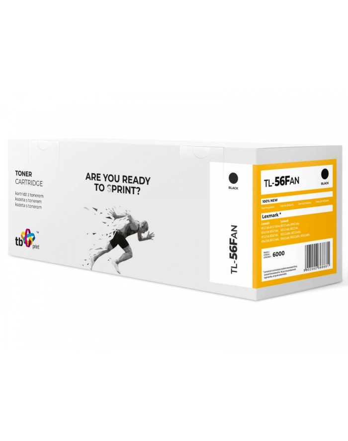 tb print Toner do Lexmark MS321 TL-56FAN BK 100% nowy główny