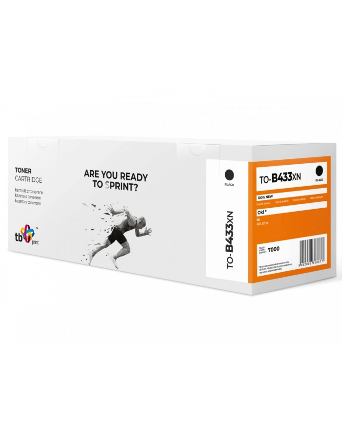 tb print Toner do OKI B433/513 TO-B433XN BK 100% nowy główny