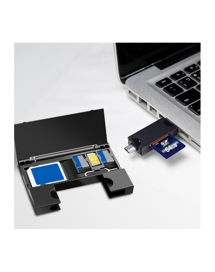 logilink Czytnik kart USB3.2 Gen 1, SD/microSD główny