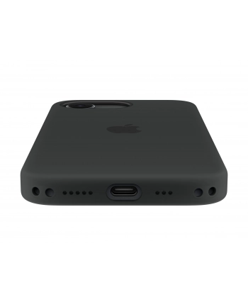 apple Etui silikonowe z MagSafe do iPhonea 17e - czarne