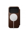Nomad Modern Leather Folio iPhone 17 Pro brazowy - nr 2