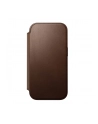 Nomad Modern Leather Folio iPhone 17 Pro brazowy - nr 6