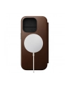 Nomad Modern Leather Folio iPhone 16 Pro Brown - nr 4