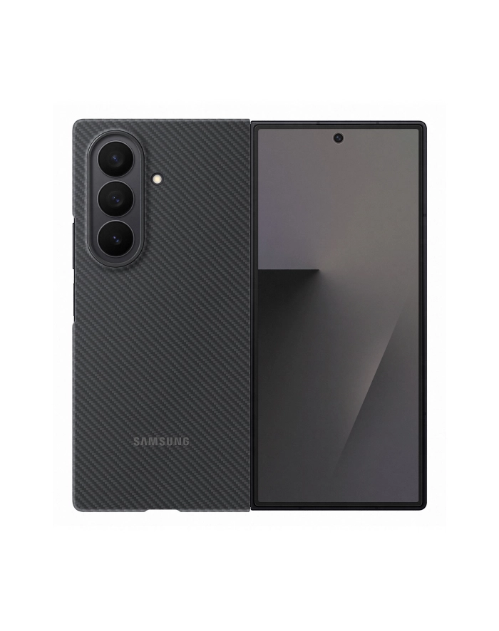 Samsung Carbon Shield Case Do Galaxy Z Fold7 Czarny Przedsprzedaż główny