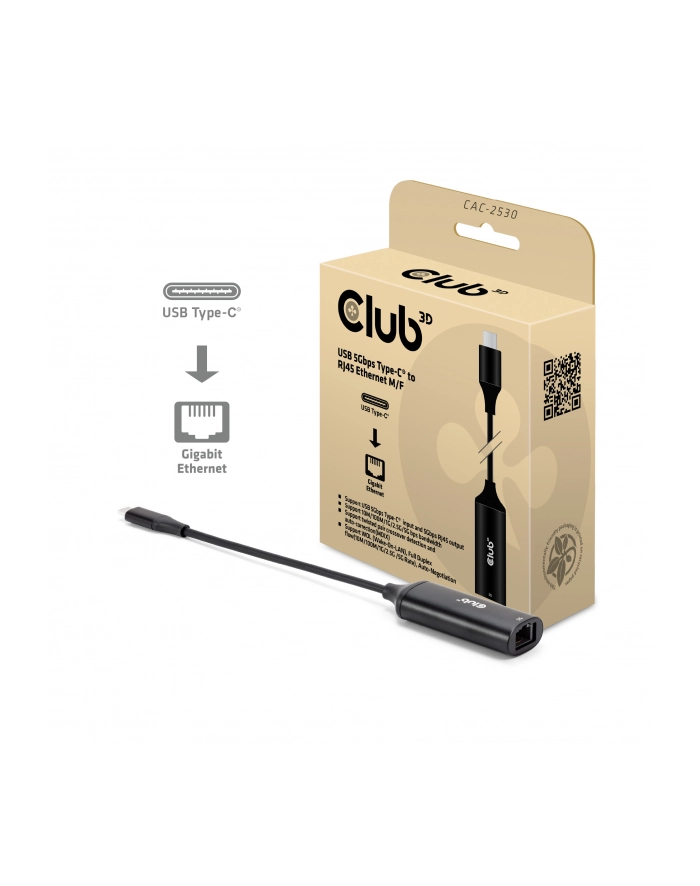 Club3D adapter CAC-2530 CAC-2530, 24.5 cm (CAC2530) główny