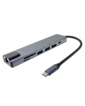 Premiumcord adaptér usb-c na hdmi + usb3.0 + usb2.0 + pd + sd/tf + nr 2