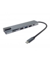 Premiumcord adaptér usb-c na hdmi + usb3.0 + usb2.0 + pd + sd/tf + - nr 7