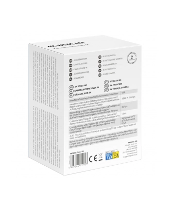 savio Kamera internetowa 4K  CAK-06