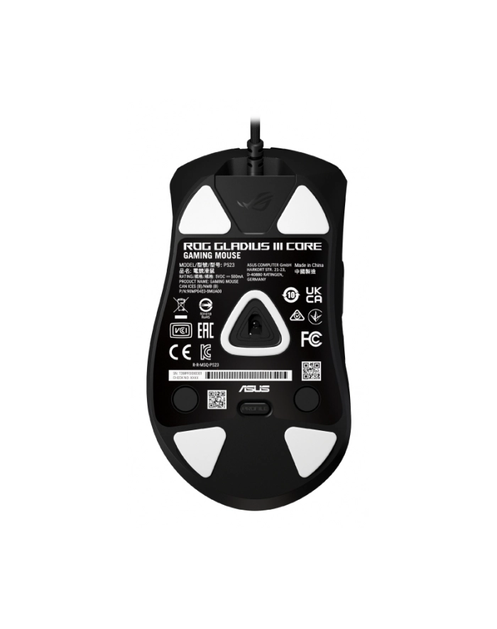 Asus ROG GLADIUS III CORE Czarny (90MP04E0BMUA00) główny
