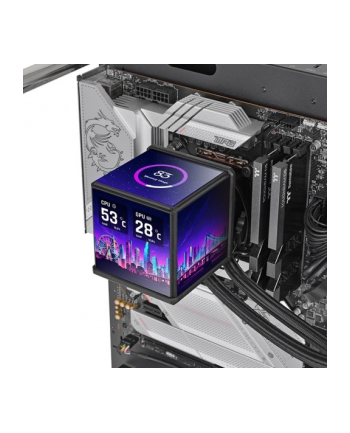thermaltake Chłodzenie wodne - AIO MINECUBE 360 Ultra ARGB LCD nr 1