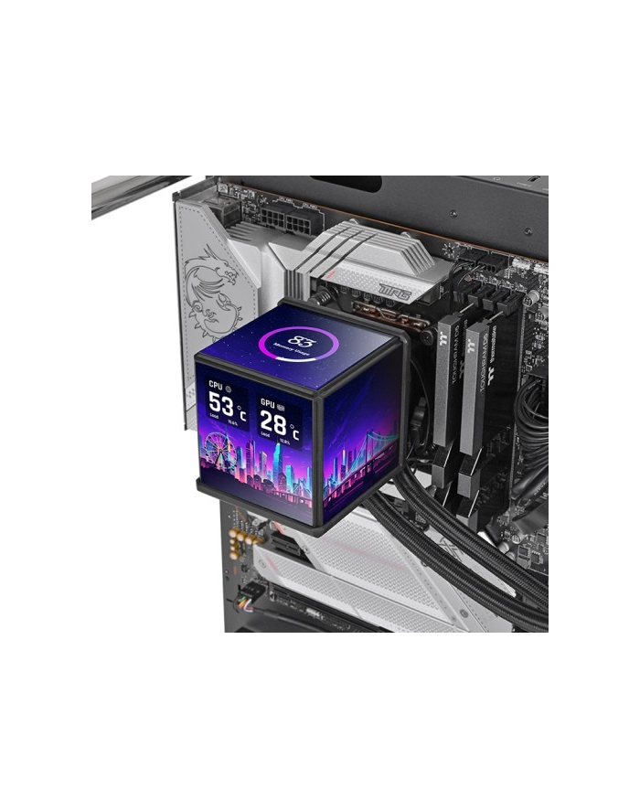thermaltake Chłodzenie wodne - AIO MINECUBE 360 Ultra ARGB LCD główny