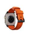 Nomad Rugged Strap Ultra Orange Connector Black 42/44/45/49mm - nr 3
