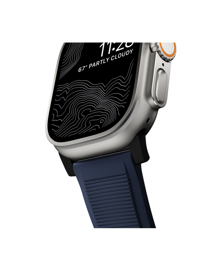 Nomad Rugged Strap Atlantic Blue Connector Black 42/44/45/49mm główny