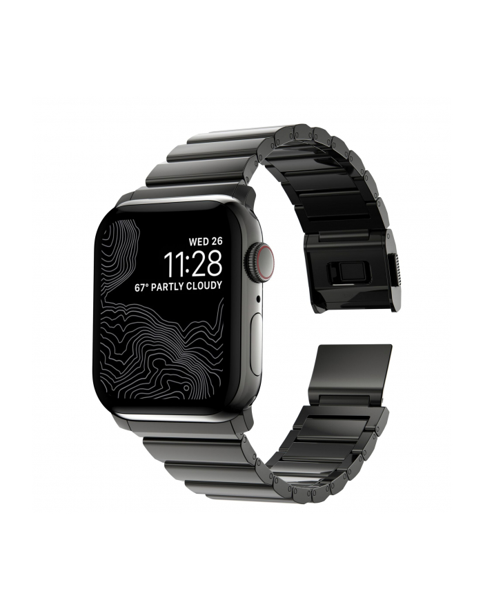 Nomad Strap Stainless Steel Graphite black V2 42/44/45/49mm główny