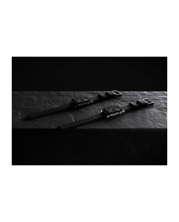 Nomad Rugged Strap Black Connectoor Silver 42/44/45/49mm