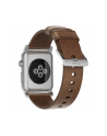 Nomad Strap Modern Lthr. Brown Connect. Silver 46/49mm - nr 4
