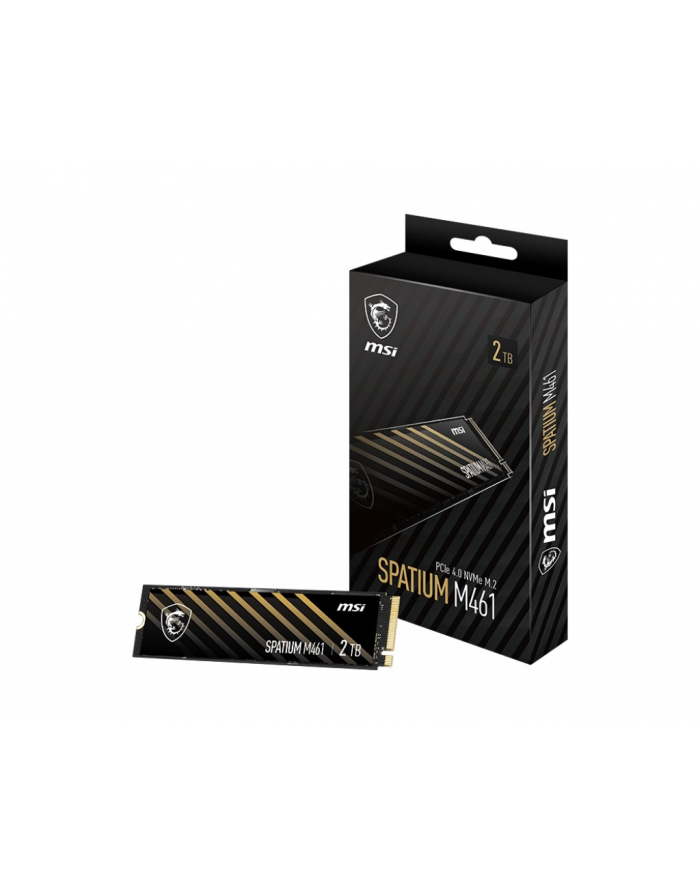 msi Dysk SSD SPATIUM M461 2TB M.2 PCIe 4.0 5000/4200MB/s główny