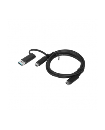 lenovo Kabel Hybrid USB-C z USB-A 4X90U90618 nr 1