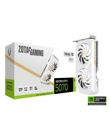 zotac Karta graficzna GeForce RTX 5070 TWIN EDGE OC WHITE 12GB GDDR7 192bit nr 2