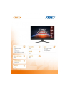 msi Monitor G32C4X 31,5 ''/LED/FHD/Curve/250Hz/Black - nr 6