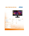msi Monitor MAG 271QP QD-OLED X 24/26.5 ''/FLAT/QD-LED/WQHD/240Hz/Black - nr 6